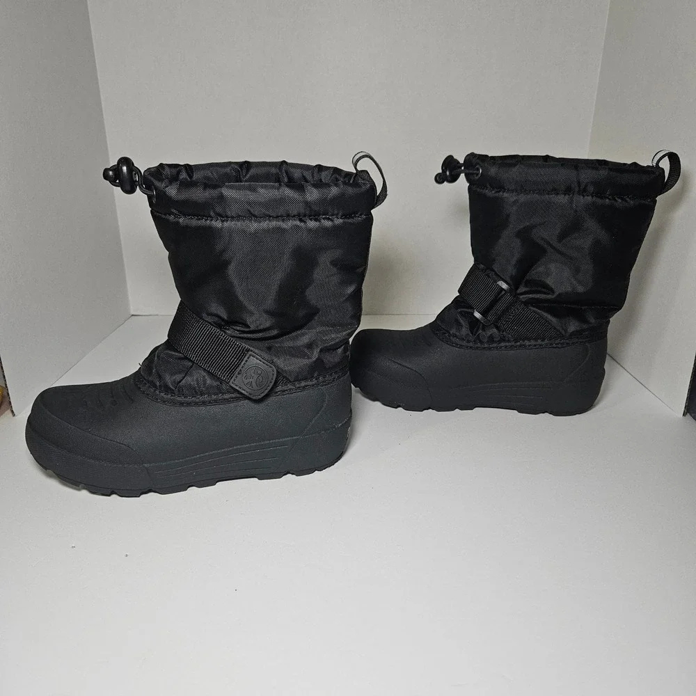 Northside Snow Boots Frosty Black Insulated Thinsulate Waterproof Size 12 Winter